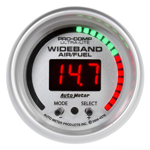 Auto Meter Ultra-Lite Series Air/Fuel Ratio Gauge AU4378