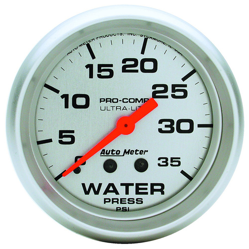 Auto Meter Ultra-Lite Series Water Pressure Gauge AU4407