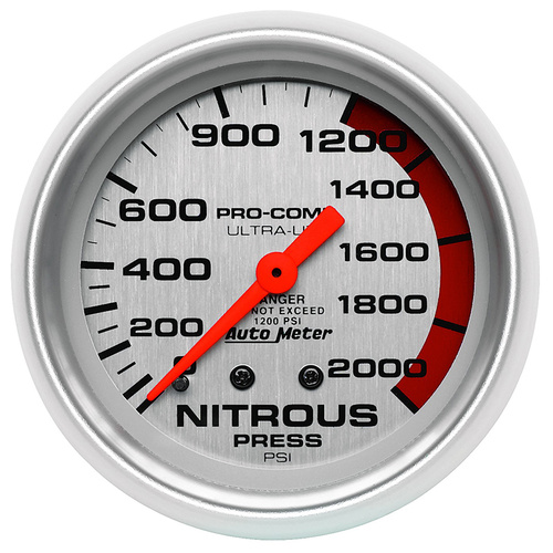 Auto Meter Ultra-Lite Series Nitrous Pressure Gauge AU4428