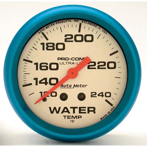 Auto Meter Ultra-Nite Series Water Temperature Gauge AU4532