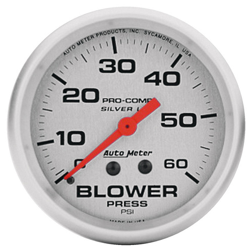 Auto Meter Ultra-Lite Series Blower Pressure Gauge AU4602