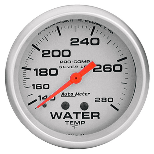 Auto Meter Ultra-Lite Series Water Temperature Gauge AU4631-SP4