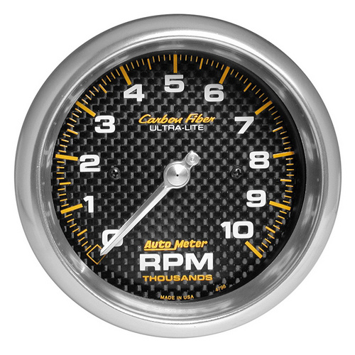 Auto Meter Carbon Fiber Series Tachometer AU4798