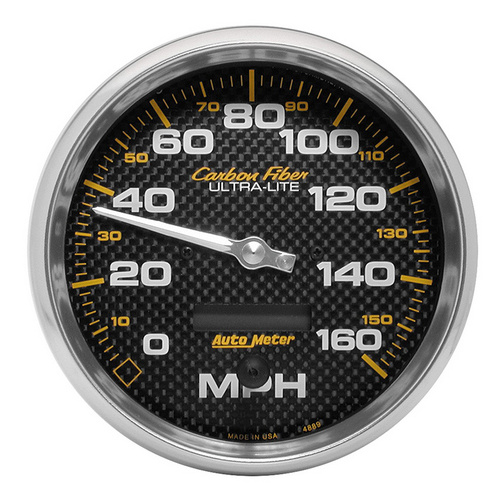 Auto Meter Carbon Fiber Series Speedometer AU4889