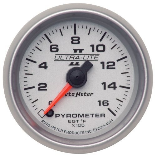 Auto Meter Ultra-Lite II Series Pyrometer Gauge AU4944