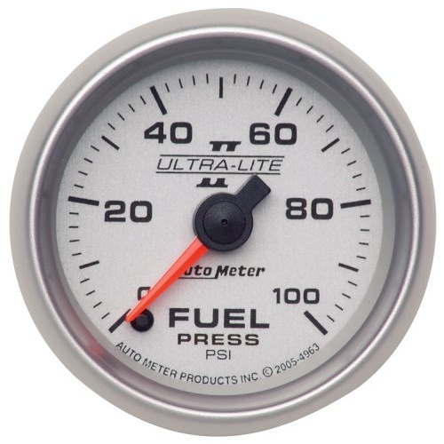 Auto Meter Ultra-Lite II Series Fuel Pressure Gauge AU4963