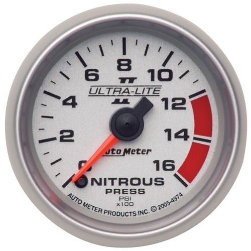 Ultra-Lite II Series Nitrous Pressure Gauge (AU4974)