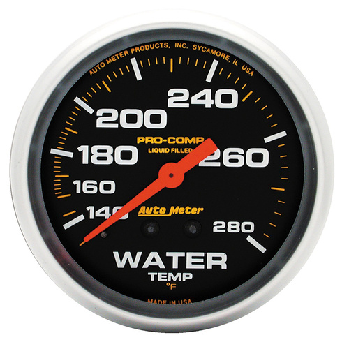 Auto Meter Pro-Comp Series Water Temperature Gauge AU5431