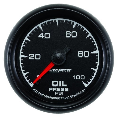 Auto Meter ES Series Oil Pressure Gauge AU5921