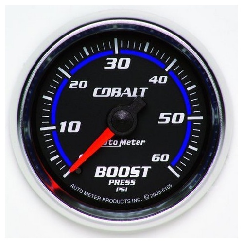 Auto Meter Cobalt Series Boost Gauge AU6105