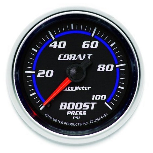 Auto Meter Cobalt Series Boost Gauge AU6106