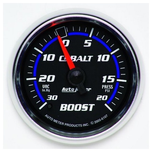 Auto Meter Cobalt Series Boost/Vacuum Gauge AU6107