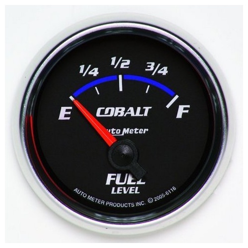 Auto Meter Cobalt Series Fuel Level Gauge AU6116