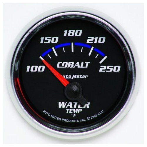 Auto Meter Cobalt Series Water Temperature Gauge AU6137
