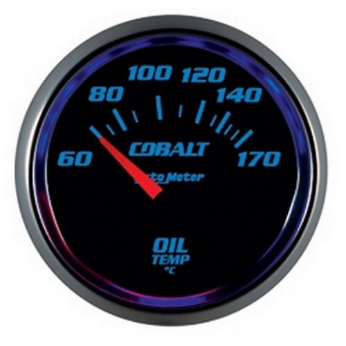 Auto Meter Cobalt Series Oil Temperature Gauge AU6148-M