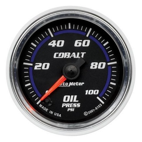 Auto Meter Cobalt Series Oil Pressure Gauge AU6153