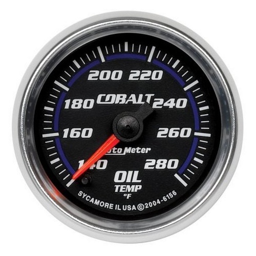 Auto Meter Cobalt Series Oil Temperature Gauge AU6156