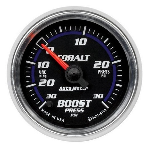 Auto Meter Cobalt Series Boost/Vacuum Gauge AU6159