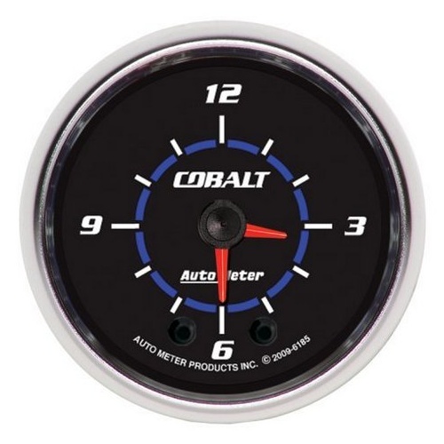 Auto Meter Cobalt Series Clock AU6185