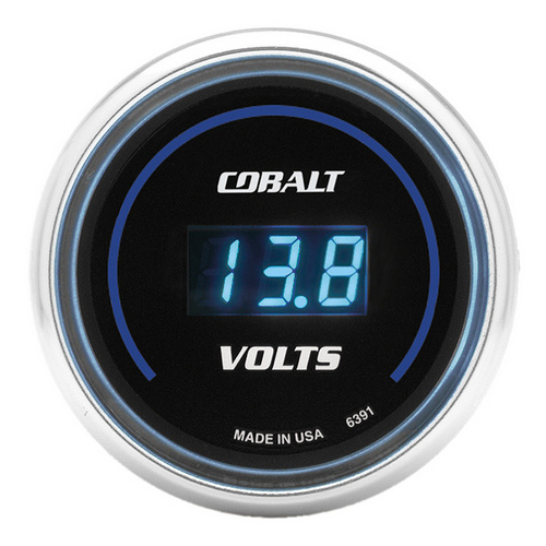 Auto Meter Cobalt Series Voltmeter Gauge AU6391