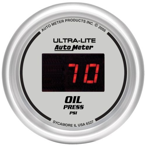 Ultra-Lite Digital Series Oil Pressure Gauge (AU6527)