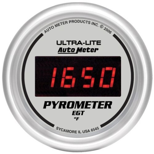 Auto Meter Ultra-Lite Digital Series Pyrometer Gauge AU6545