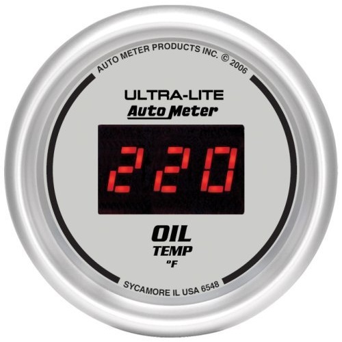 Ultra-Lite Digital Series Oil Temperature Gauge (AU6548)