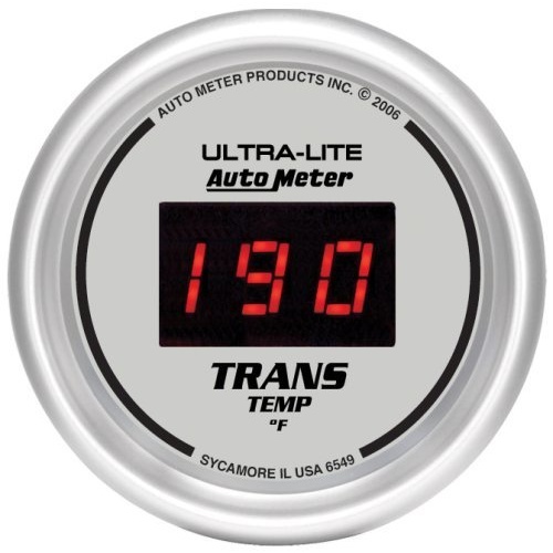 Auto Meter Ultra-Lite Digital Series Transmission Temperature Gauge AU6549