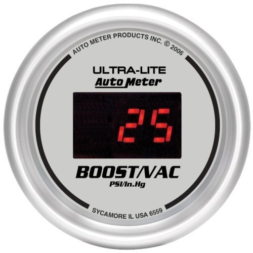 Ultra-Lite Digital Series Boost/Vacuum Gauge (AU6559)