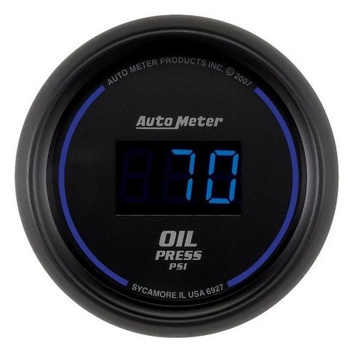 Auto Meter Cobalt Digital Series Oil Pressure Gauge AU6927