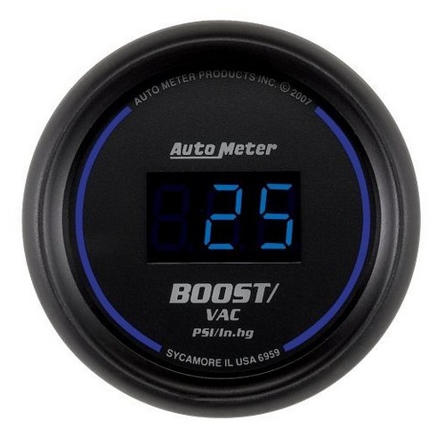 Auto Meter Cobalt Digital Series Boost/Vacuum Gauge AU6959