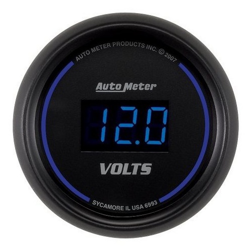 Auto Meter Cobalt Digital Series Voltmeter Gauge AU6993