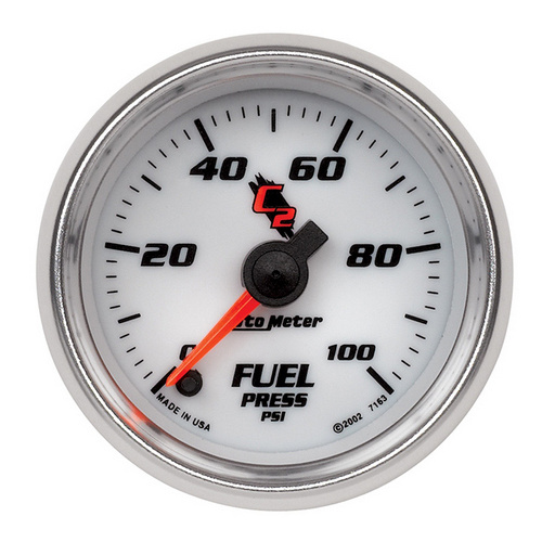 Auto Meter C2 Series Fuel Pressure Gauge AU7163