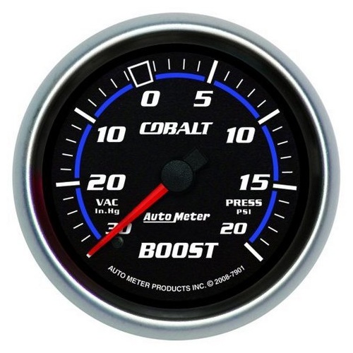Auto Meter Cobalt Series Boost/Vacuum Gauge AU7901