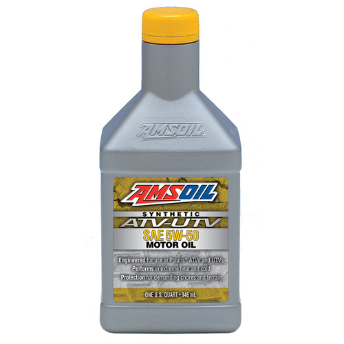 Amsoil ATV/UTV 5W-50 4-Stroke Power Sports Oil AUV50