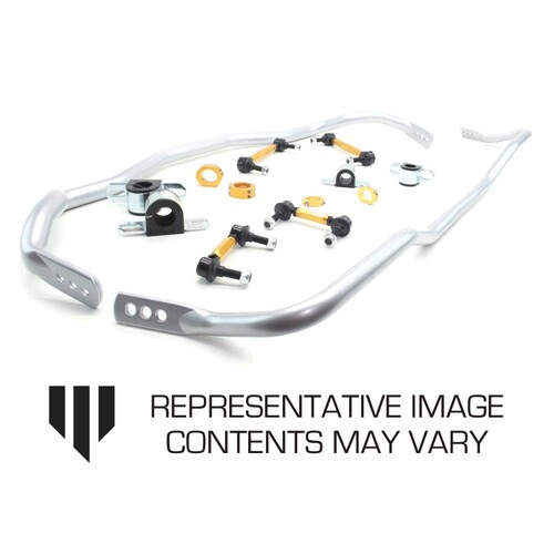 WHITELINE BTK006 Front and Rear Sway Bar Vehicle Kit; Fits Toyota Supra 86-92