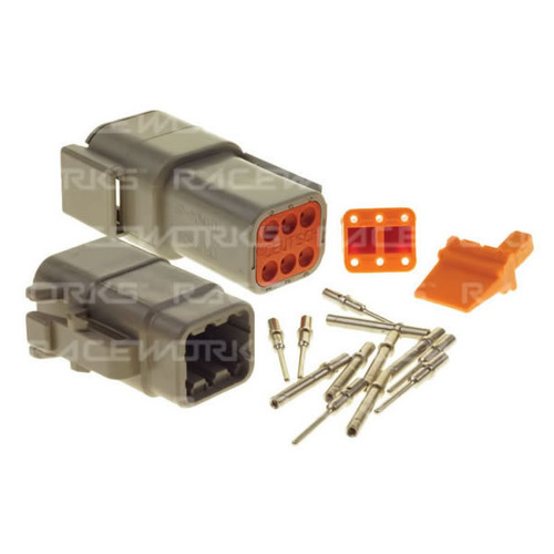 Deutsch Connector DTM 6-Way Kit (CPS-121)