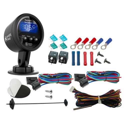 Davies Craig Digital Gauge Fan & EWP Switching Kit 0500