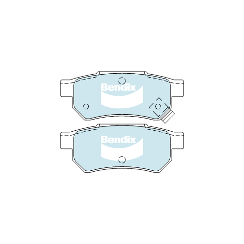 Rear Brake Pads (DB1163GCT)