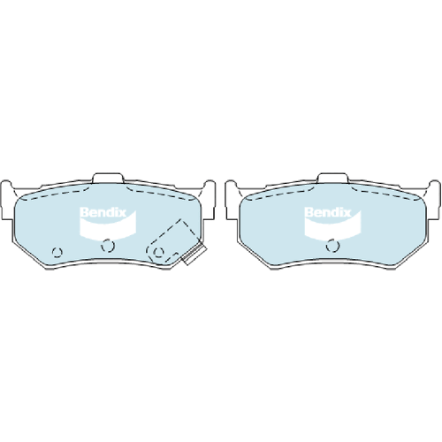 Rear Brake Pads - Refer Image (DB1196GCT)