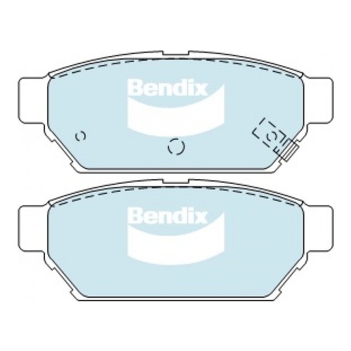 Bendix Rear Brake Pads (DB1278-GCT)
