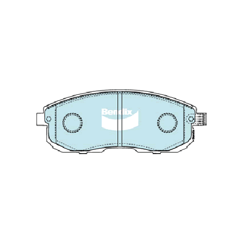 Bendix Front Brake Pads (DB1485GCT)
