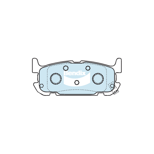 Bendix Rear Brake Pads (DB1508GCT)