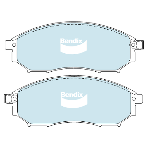 Bendix Front Brake Pads 08/1998-On (DB1696GCT)