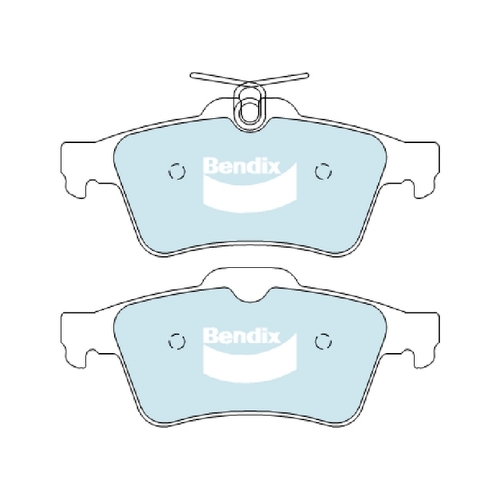 Bendix Rear Brake Pads - Rear Noise Fix (DB1763GCT)