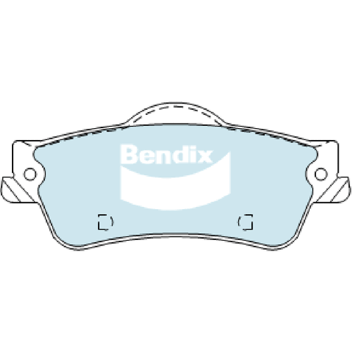 Rear Brake Pads (DB1766GCT)