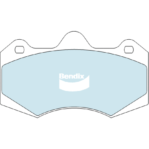 Heavy Duty Front Brake Pads (Suit AP Red Caliper) (DB1937HD)