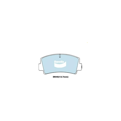 Bendix Front Brake Pads (DB40GCT)