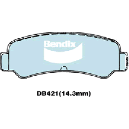 Bendix Rear Brake Pads (DB421GCT)