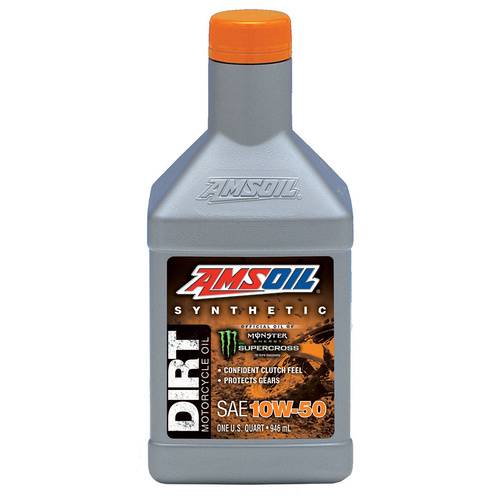 Amsoil Dirt Bike 4-Stroke 10W-50 Motorcycle Oil DB50